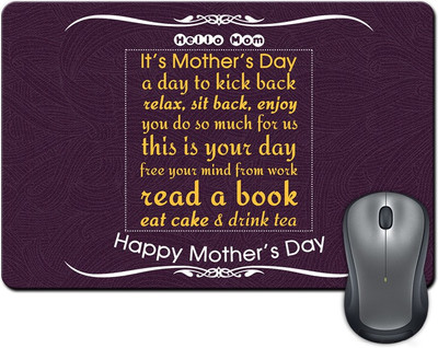 

ShopMantra Happy Mother's Day -SMFP00002231 Mousepad(Multicolor)