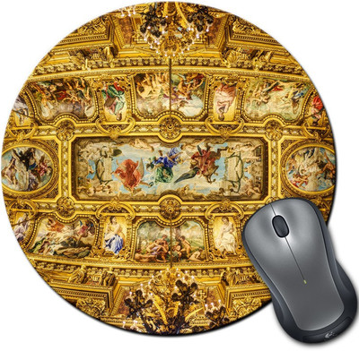 

Rangeele Inkers Beautiful Architecture Round Mousepad(Multicolor)