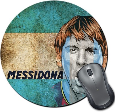 

ShopMantra Messidona Argentina Football Round Mousepad- SMMR00000297 Mousepad(Multicolor)