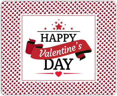 

Lovely Collection Happy Valentines Mousepad(Multicolor)