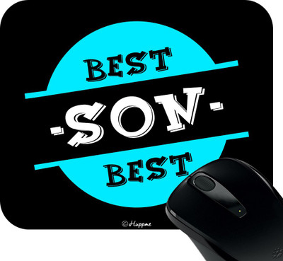 

Huppme Best Son Best Rectangle Mouse Pad Mousepad(Multicolor)