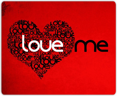 

Lovely Collection Love Me Mousepad(Multicolor)