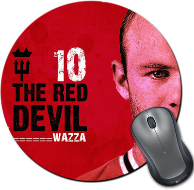 

ShopMantra Wayne Rooney Red Devil Round Mousepad- SMMR00000180 Mousepad(Multicolor)