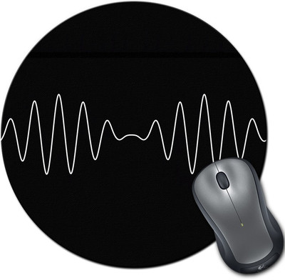 

Rangeele Inkers Scribble Lines Round Mousepad(Multicolor)