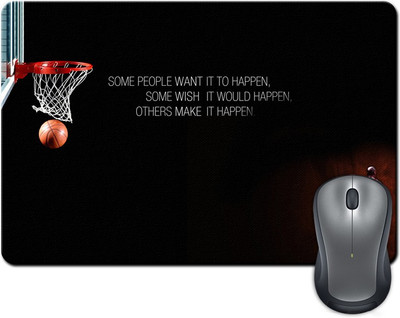 

Rangeele Inkers Some Make It Happen Michael Jordan Mousepad(Multicolor)