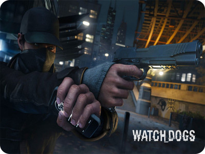 

SYL watch dogs Mousepad(Multicolor)