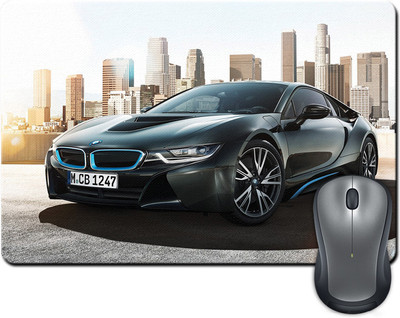 

ShopMantra Grey Luxury Car Mousepad(Multicolor)