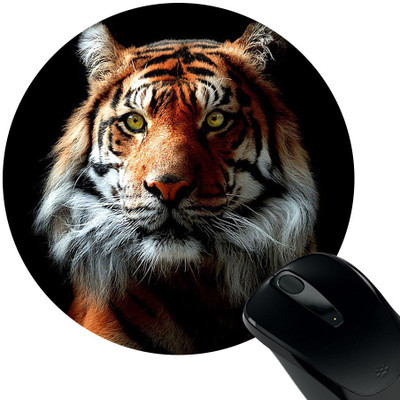 

Huppme Tiger Mousepad(Black)