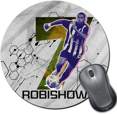 

ShopMantra Robinho Football Round Mousepad- SMMR00000227 Mousepad(Multicolor)