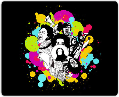 

Lovely Collection Friends Party Colourful Mousepad(Multicolor)