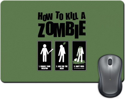 

Rangeele Inkers How To Kill A Zombie Mousepad(Multicolor)