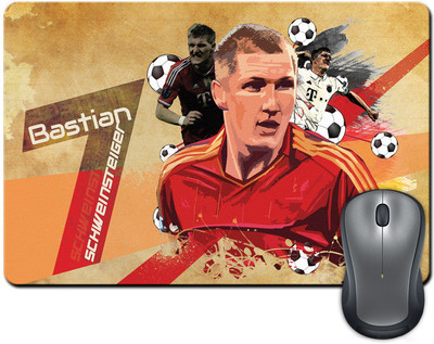 

ShopMantra Bastian Schweinsteiger Germany Football Mousepad(Multicolor)