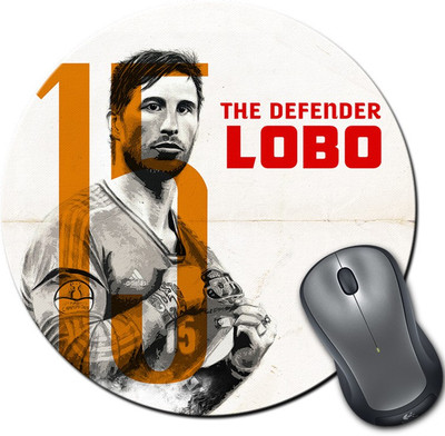 

ShopMantra Sergio Ramos GarcíA Spain Football Round Mousepad- SMMR00000289 Mousepad(Multicolor)
