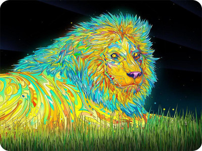 Estar Lion OE_MOUSEPAD_1849 Mousepad(Multicolor)