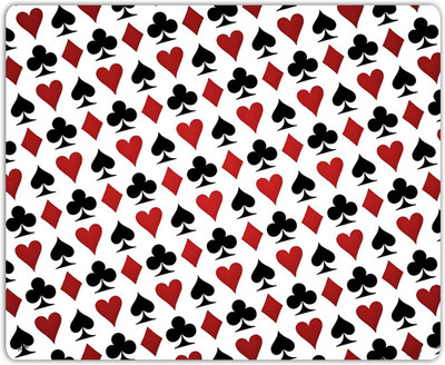 

Lovely Collection Playing Cards Symbols Mousepad(Multicolor)