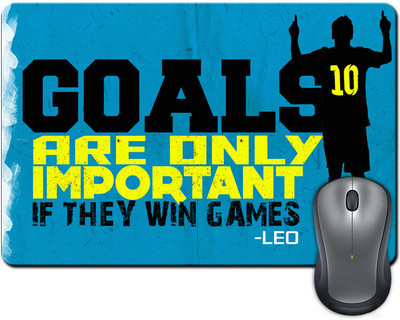 

ShopMantra Lionel Messi Quote Mousepad(Multicolor)