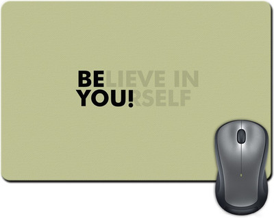

Rangeele Inkers Believe In Yourself Mousepad(Multicolor)