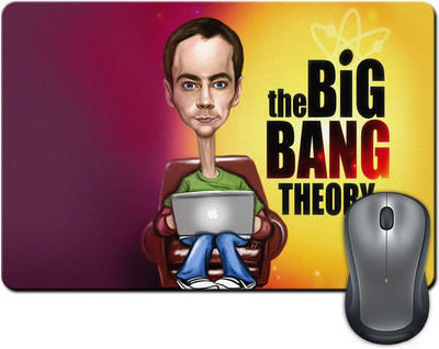 

Rangeele Inkers The Big Bang Theory Sheldon Cooper Artwork Mousepad(Multicolor)