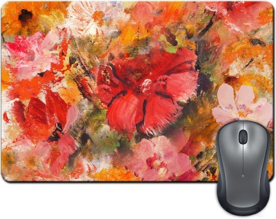 

ShopMantra Autumn Cherry Flower Painting Mousepad(Multicolor)