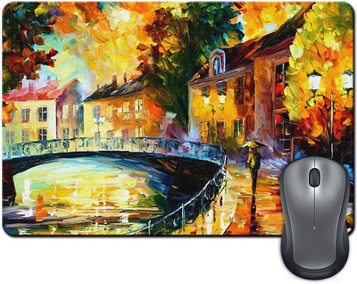 

Rangeele Inkers Awesome Oil Paintings Mousepad(Multicolor)