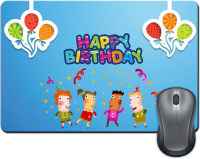 

ShopMantra Happy Birthday -SMFP00002256 Mousepad(Multicolor)