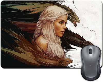 

ShopMantra Game Of Thrones Khaleesi Mousepad(Multicolor)