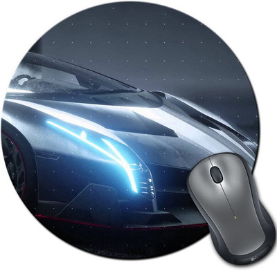 

Rangeele Inkers Need For Speed Rivals Round Mousepad(Multicolor)