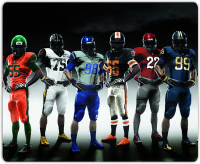 

Lovely Collection Football Players Mousepad(Multicolor)