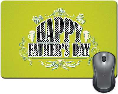 ShopMantra Happy Father's Day SMFP00002203 Mousepad Multicolor