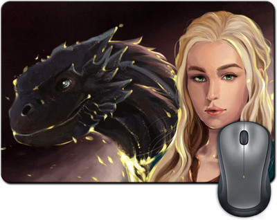

ShopMantra Game Of Thrones Khaleesi-Smmp00000368 Mousepad(Multicolor)