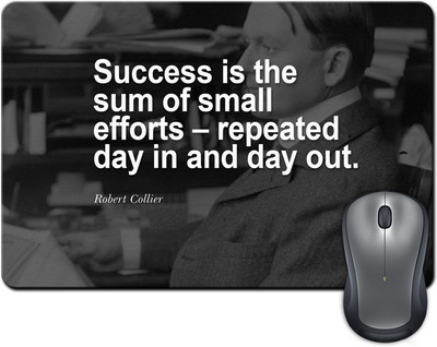 

Rangeele Inkers Robert Collier Quote Mousepad(Multicolor)