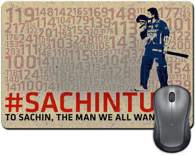 

ShopMantra Sachin tendulkar Sachintury Mousepad(Multicolor)