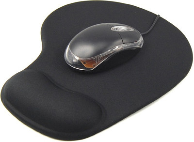

Coni Black Pad Mousepad(Black)