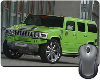 

Rangeele Inkers Green Hummer Awesome Mousepad(Multicolor)