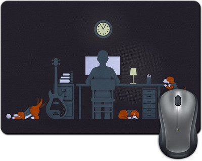 

Rangeele Inkers Designer Table Mousepad(Multicolor)