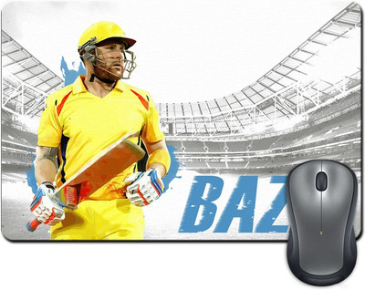 

ShopMantra Brendon Mccullum Bazz Superking Mousepad(Multicolor)