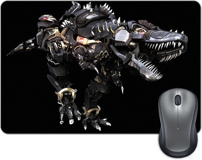 

Rangeele Inkers Robotic Real Dinosaur Mousepad(Multicolor)