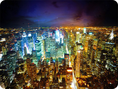 

SYL Lighting Buildings Mousepad(Multicolor)