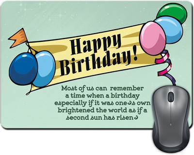 

ShopMantra Happy Birthday -SMFP00002251 Mousepad(Multicolor)