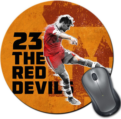 

ShopMantra Luke Shaw Footballer Round Mousepad- SMMR00000147 Mousepad(Multicolor)