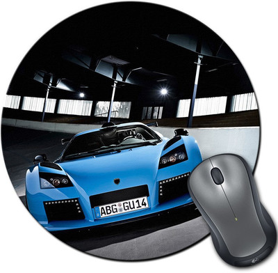 

Rangeele Inkers Gumpert Apollo Blue Round Mousepad(Multicolor)