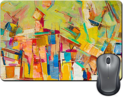 

ShopMantra Abstract Colored Shapes Painting Mousepad(Multicolor)