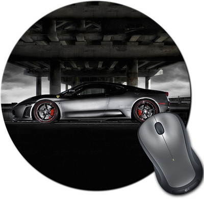 

Rangeele Inkers Ferrari 360 Round Mousepad(Multicolor)