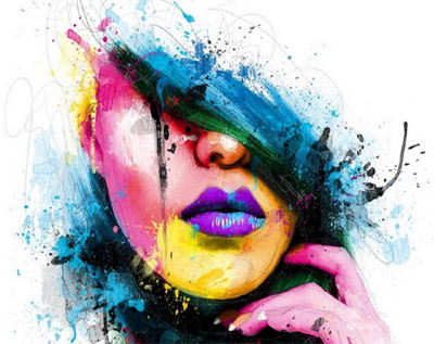 

SYL Colourfull Girl Mousepad(Multicolor)
