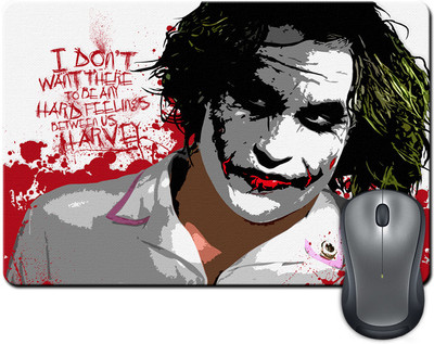 

ShopMantra Joker no hard feelings Mousepad(Multicolor)