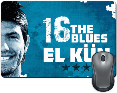 

ShopMantra Sergio Aguero Footballer Mousepad(Multicolor)