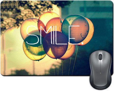 

Rangeele Inkers Smile Balloon Mousepad(Multicolor)