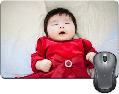 

ShopMantra Cute Baby Girl Mousepad(Multicolor)