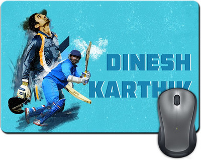 

ShopMantra Dinesh Karthik RCB Mousepad(Multicolor)