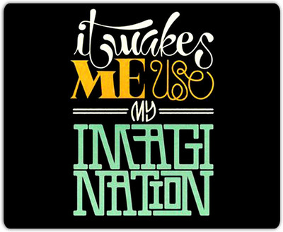 

Lovely Collection Imagination Thought Mousepad(Multicolor)